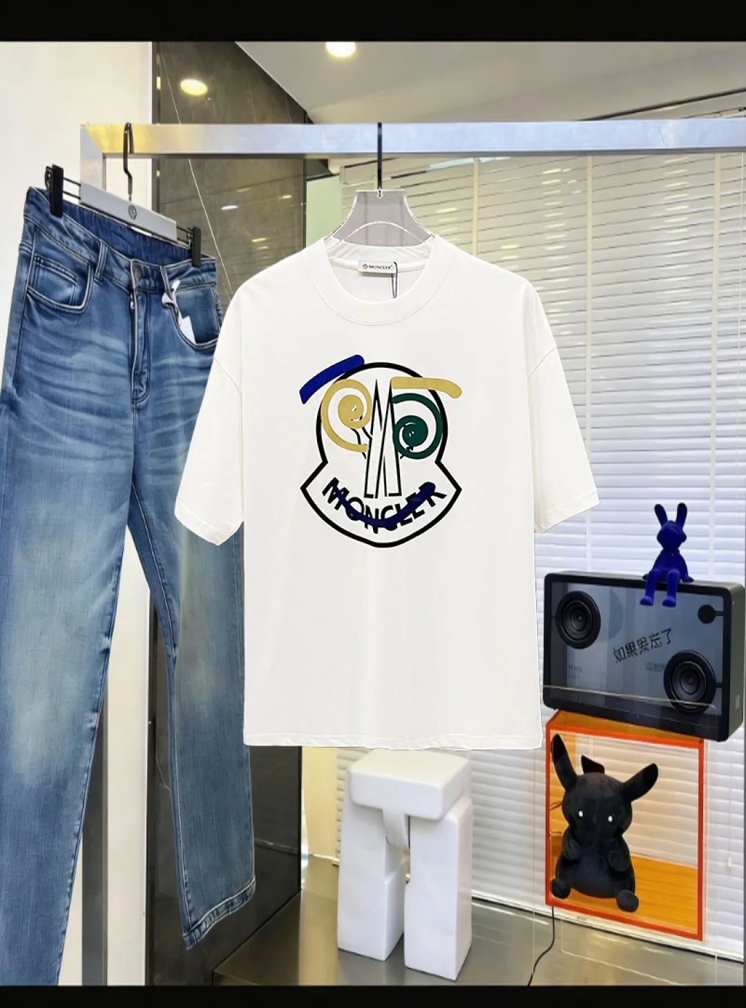 👍 logo Logo Same Style T 280 Versatile : Black White Size：S M L XL